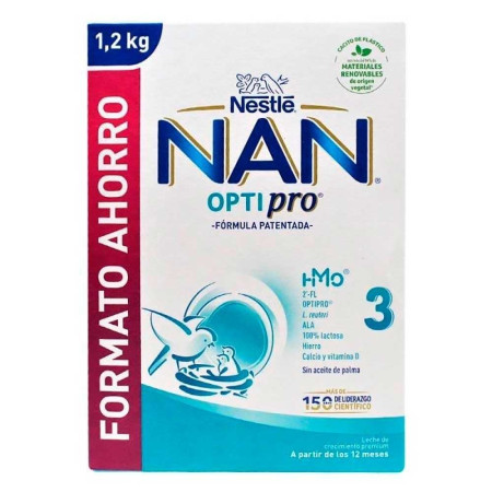Leche Crecimiento NAN 3 OPTIPRO, Nestlé 800g