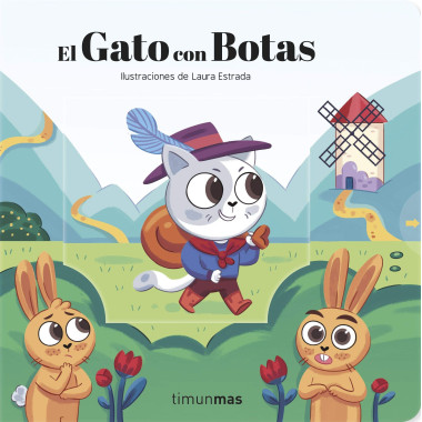 El Gato con botas. Ilustraciones de Laura Estrada
