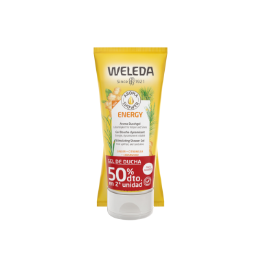 Duplos diferentes aromas gel de baño (2ª ud 50% Dto) 200ml+200ml. Weleda