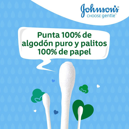 Bastoncillos Johnson´s 100 uds