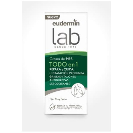 Crema reparadora pies 75 ml + 33%. Eudermin