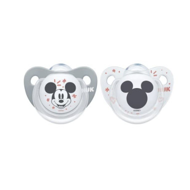 Chupetes Trendline Silicona Mickey (2 Ud). Nuk