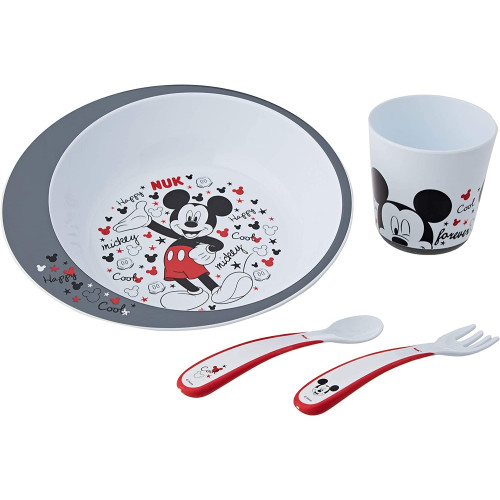 Vajilla set de comida Mickey. Nuk