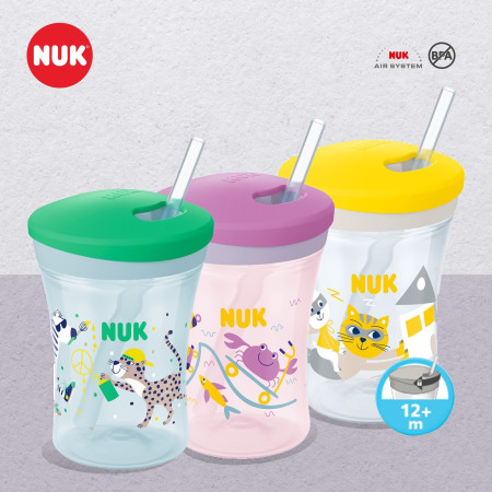 Vaso aprendizaje Action Cup 230 ml(12m+) .Nuk