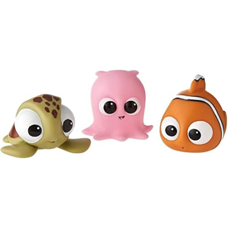 Juguetes de baño Nemo Squizers (3 uds). Tigex