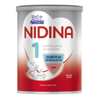 Leche Inicio NIDINA 1 Premium, Nestlé 800g