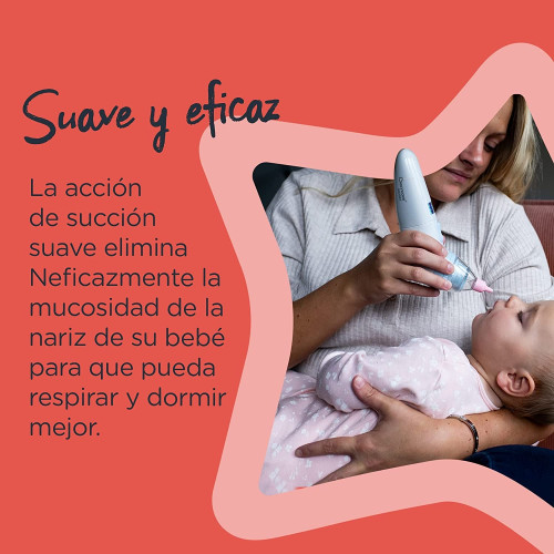Aspirador nasal eléctrico. Tommee Tippee