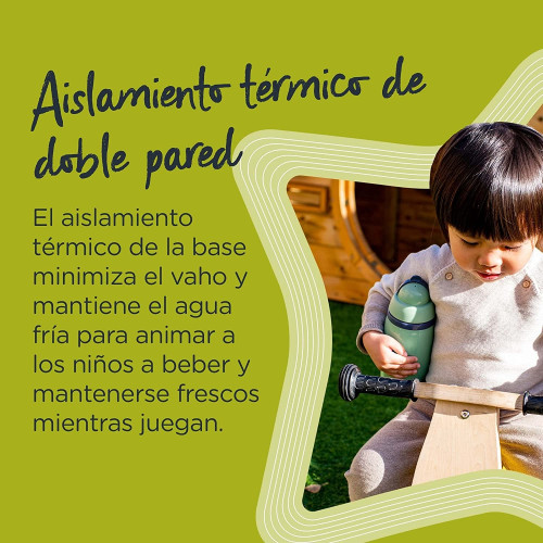 Botella SuperStar térmica con pajita 266 ml. Tommee Tippee