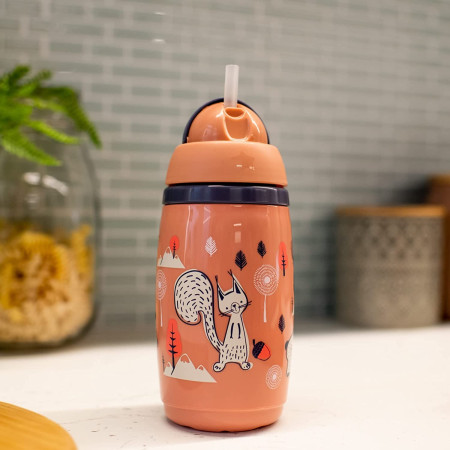 Botella SuperStar térmica con pajita 266 ml. Tommee Tippee