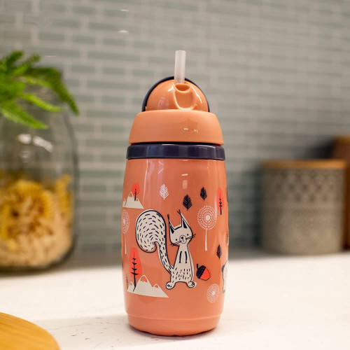 Botella SuperStar térmica con pajita 266 ml. Tommee Tippee