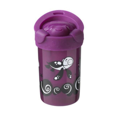 Vaso antivuelco con tapa 300ml. Tommee Tippee