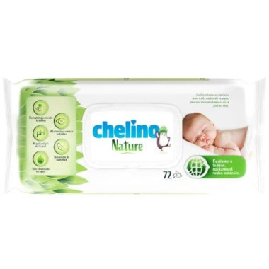 Toallita Chelino Nature 72 uds