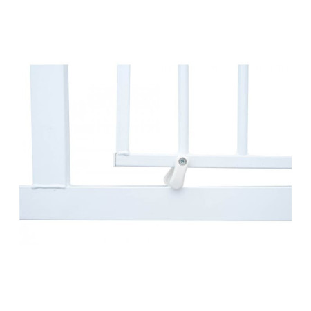 Puerta de seguridad ajustable metal white. Olmitos