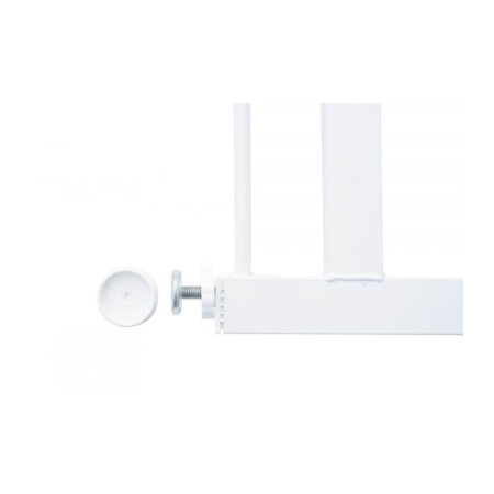 Puerta de seguridad ajustable metal white. Olmitos