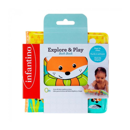 Juguete de baño libro . Infantino