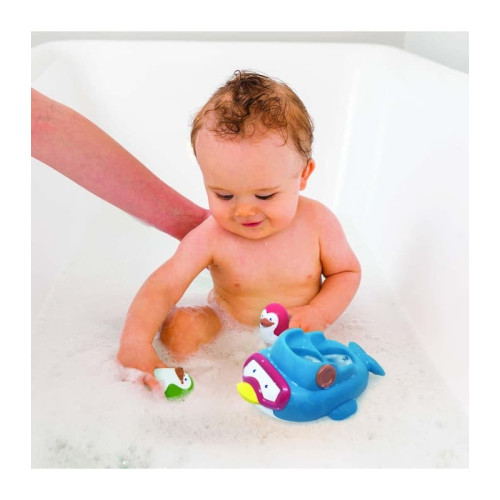 Juguete de Baño “Patito con su cascarón Hatch”.  Munchkin