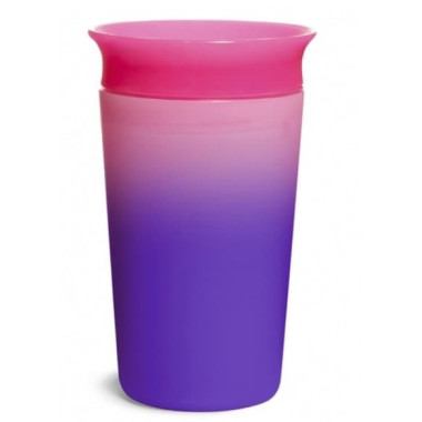 Vaso antigoteo Miracle 360º termosensible 265ml. Munchkin