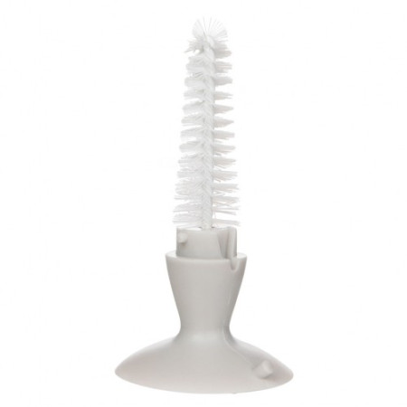 Cepillo Limpia-biberones y tetinas con ventosa.  Canpol Babies