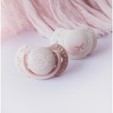 Chupetes dinámicos mini Baby Shower (2ud). Lovi