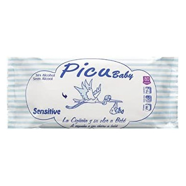 Toallitas húmedas 80 uds. Picu Baby