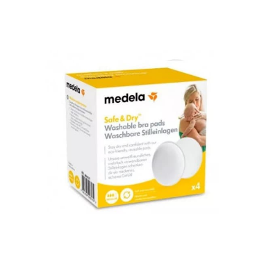 Discos absorbentes  lavables 4 uds. Medela