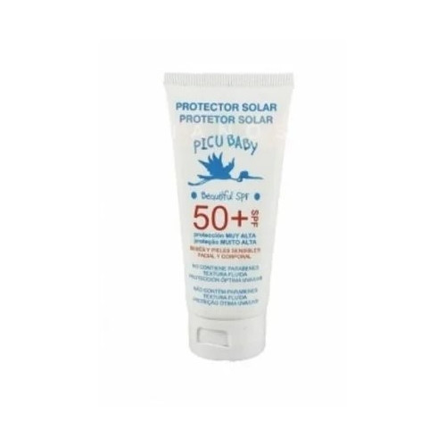 Crema de protección solar SPF 50+. Picu Baby