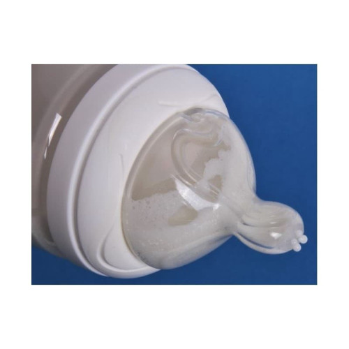 Biberón de transition Anti-cólicos silicona control temperatura. Tigex