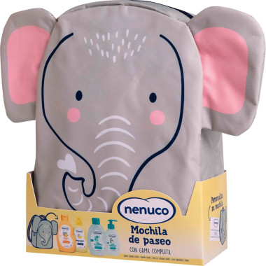 Mochila Elefante (4 productos). Nenuco