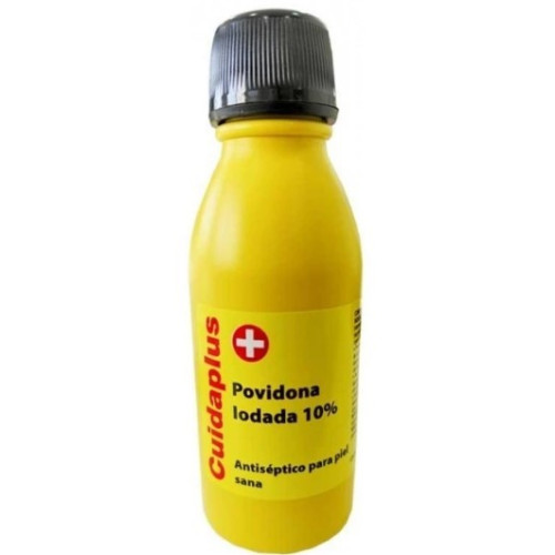 Antiséptico Povidona yodada 10% 125 ml. Cuidaplus