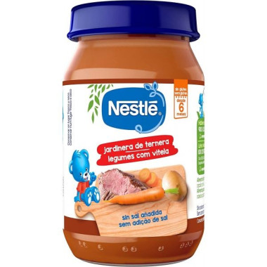 Potito Jardinera de la Huerta con Ternera, Nestlé 190 g