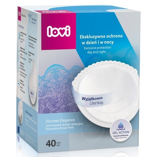 Discos absorbentes Discreet Elegance Blanco 60 ud. LOVI