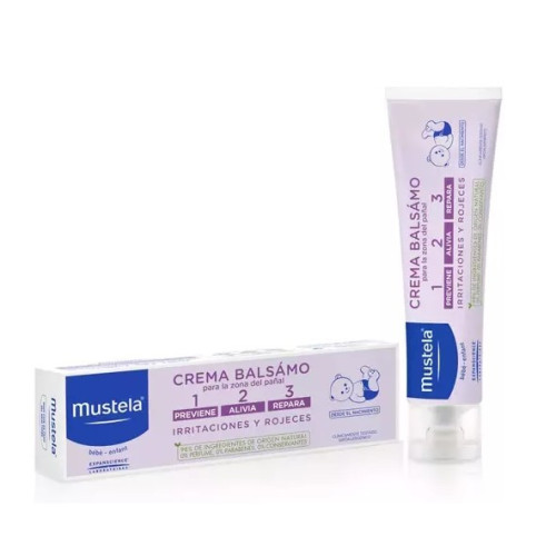 Crema Bálsamo 1,2,3 bebé 150 ml. Mustela.