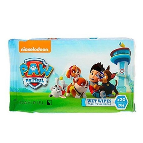 Toallitas infantil de la patrulla canina. Suavipiel