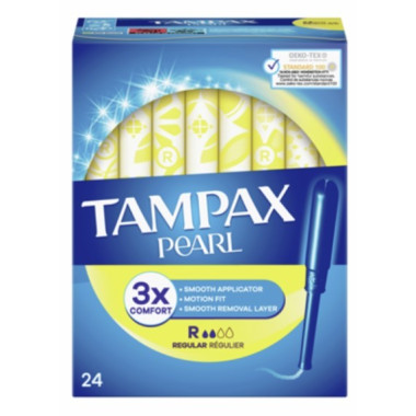 Tampax Compak Pearl Regular (24 Uds.)