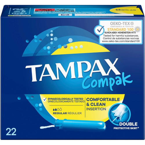 Tampax Compak Regular (22 Uds.)