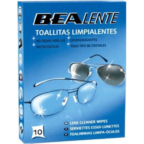 Toallitas limpia lentes 10ud. Bealente