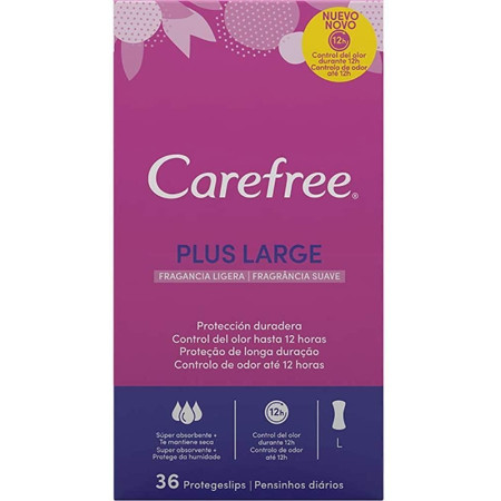 Protege slip plus large 36 ud. Carefree