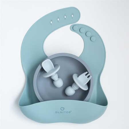 Vajilla de silicona 4 piezas. Olmitos