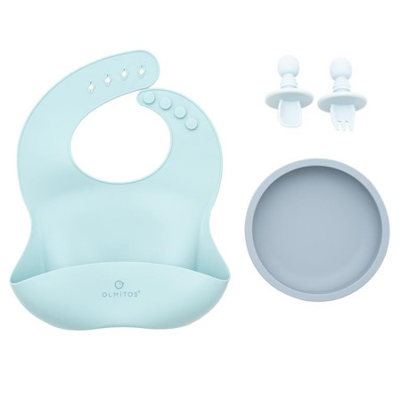 Vajilla de silicona 4 piezas. Olmitos