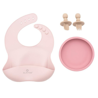 Vajilla de silicona 4 piezas. Olmitos