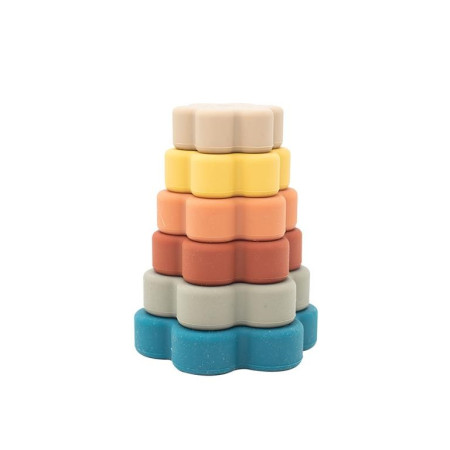 Flor apilable silicona. Olmitos