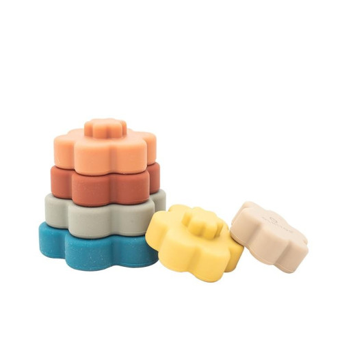 Flor apilable silicona. Olmitos