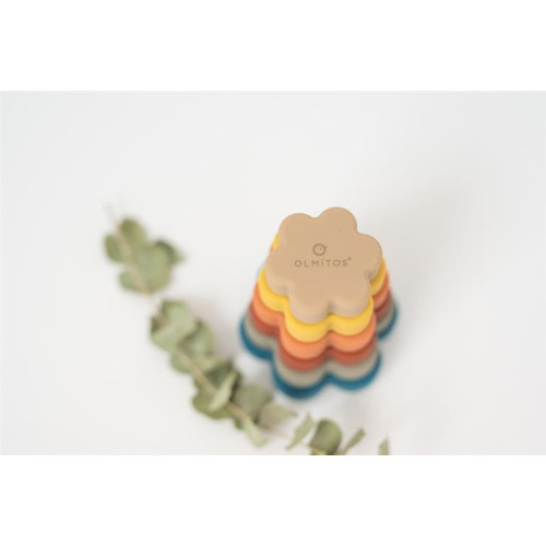 Flor apilable silicona. Olmitos