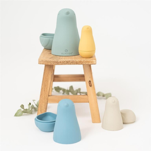 Juguete encajable silicona. Olmitos