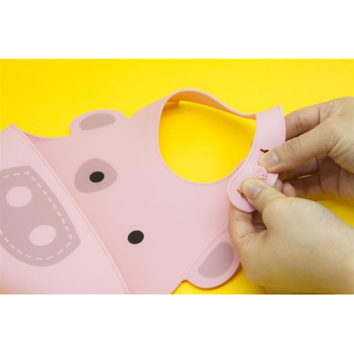 Set alimentación silicona con babero, bol y cuchara. Olmitos