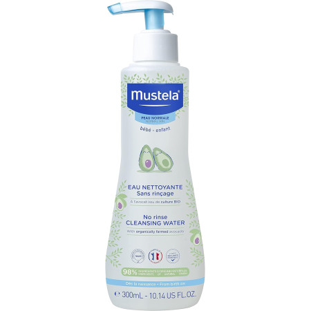 Agua Limpiadora sin aclarado 300 ml.  Mustela