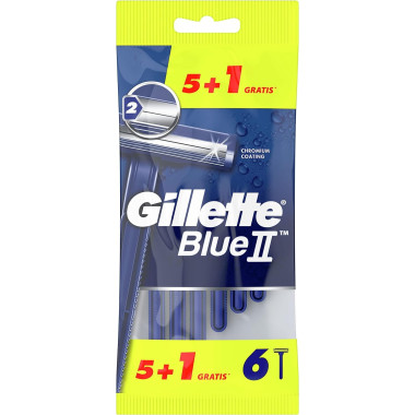 Maquinilla Blue II 5+1. Gillette