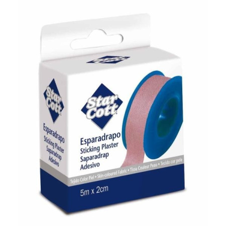 Esparadrapo de tela  5mx2cm. Star Cott
