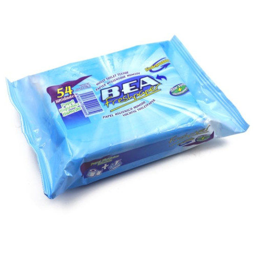 Toallitas wc , papel higiénico húmedo 54 Uds. Lea