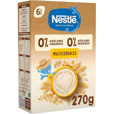 Papilla 8 cereales con frutas 500gr. Nestle